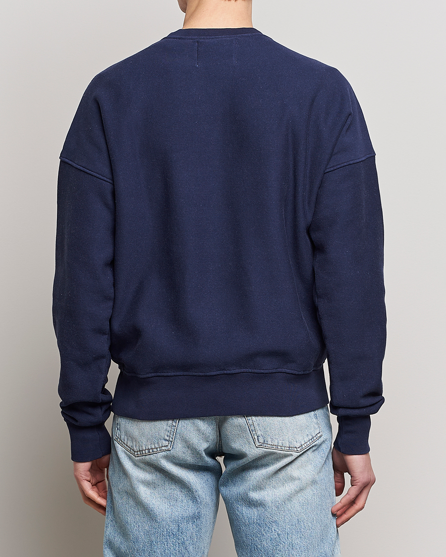 Uomini | Maglieria | Jeanerica | Paule Crew Neck Sweatshirt Dark Navy