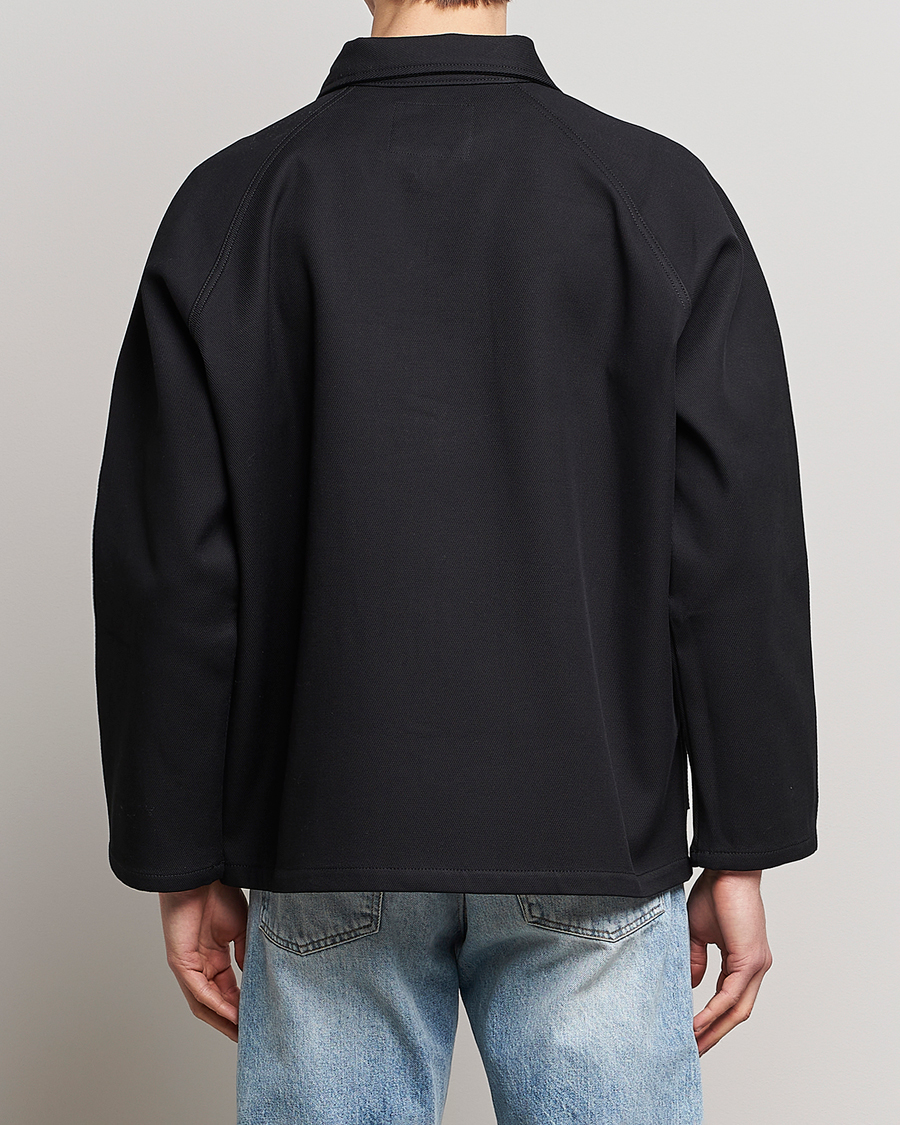 Uomini | Giacche | Jeanerica | Tom Heavy Workwear Shirt Jacket Black