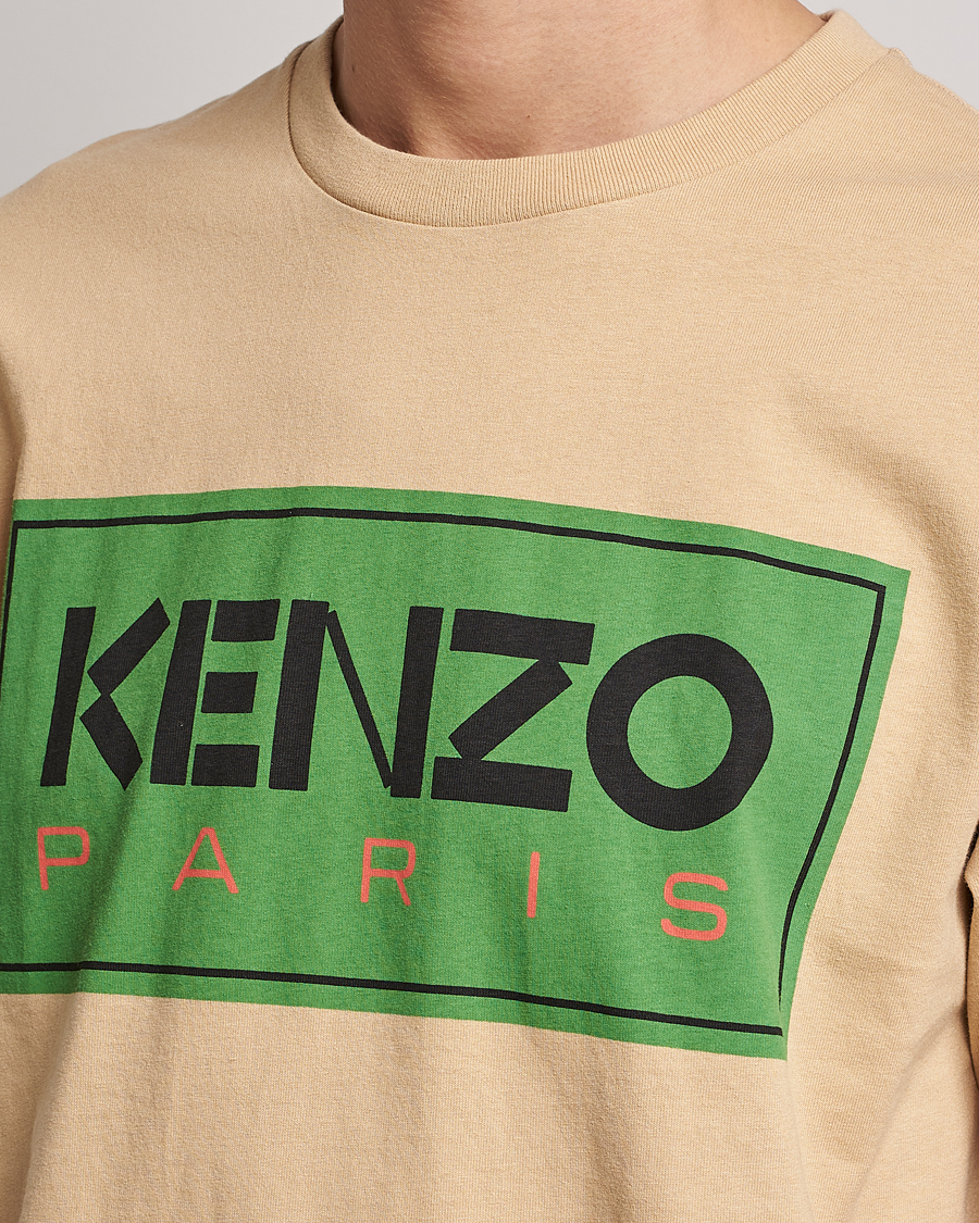 Uomini | T-shirt | KENZO | Paris Classic T-Shirt Beige