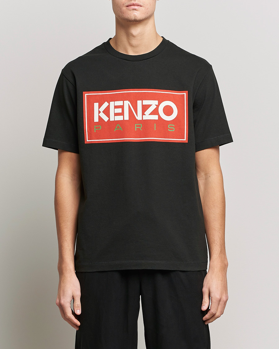 Uomini | T-shirt | KENZO | Paris Classic T-Shirt Black