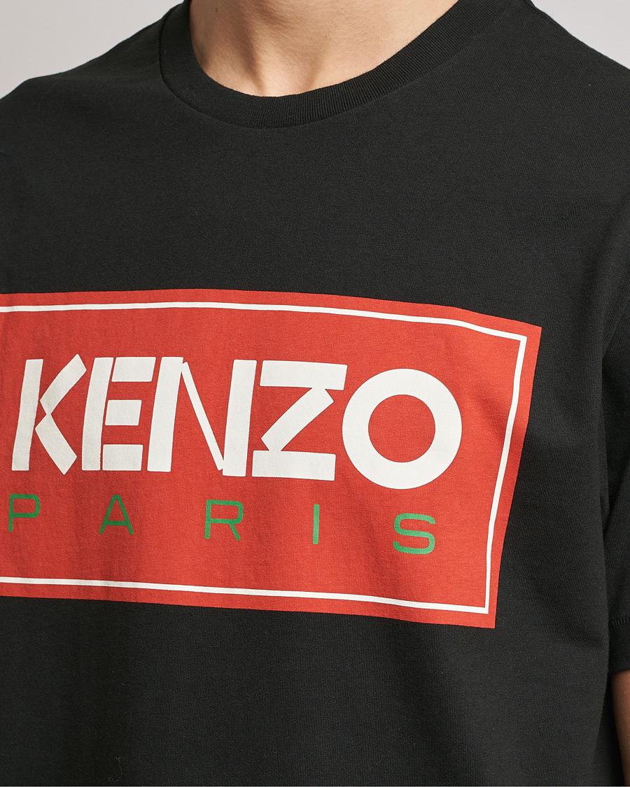 Uomini | T-shirt | KENZO | Paris Classic T-Shirt Black