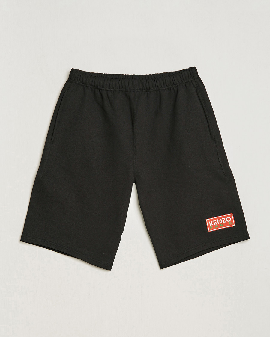 Uomini | Pantaloncini | KENZO | Paris Logo Classic Shorts Black