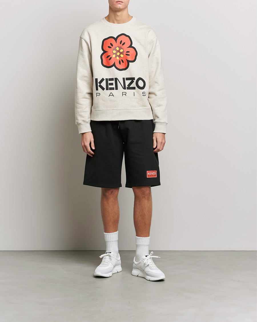 Uomini | Pantaloncini | KENZO | Paris Logo Classic Shorts Black