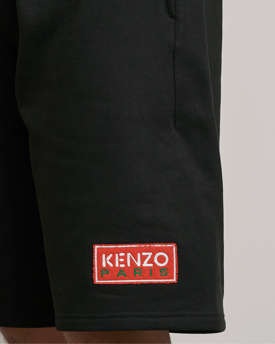 Uomini | Pantaloncini | KENZO | Paris Logo Classic Shorts Black