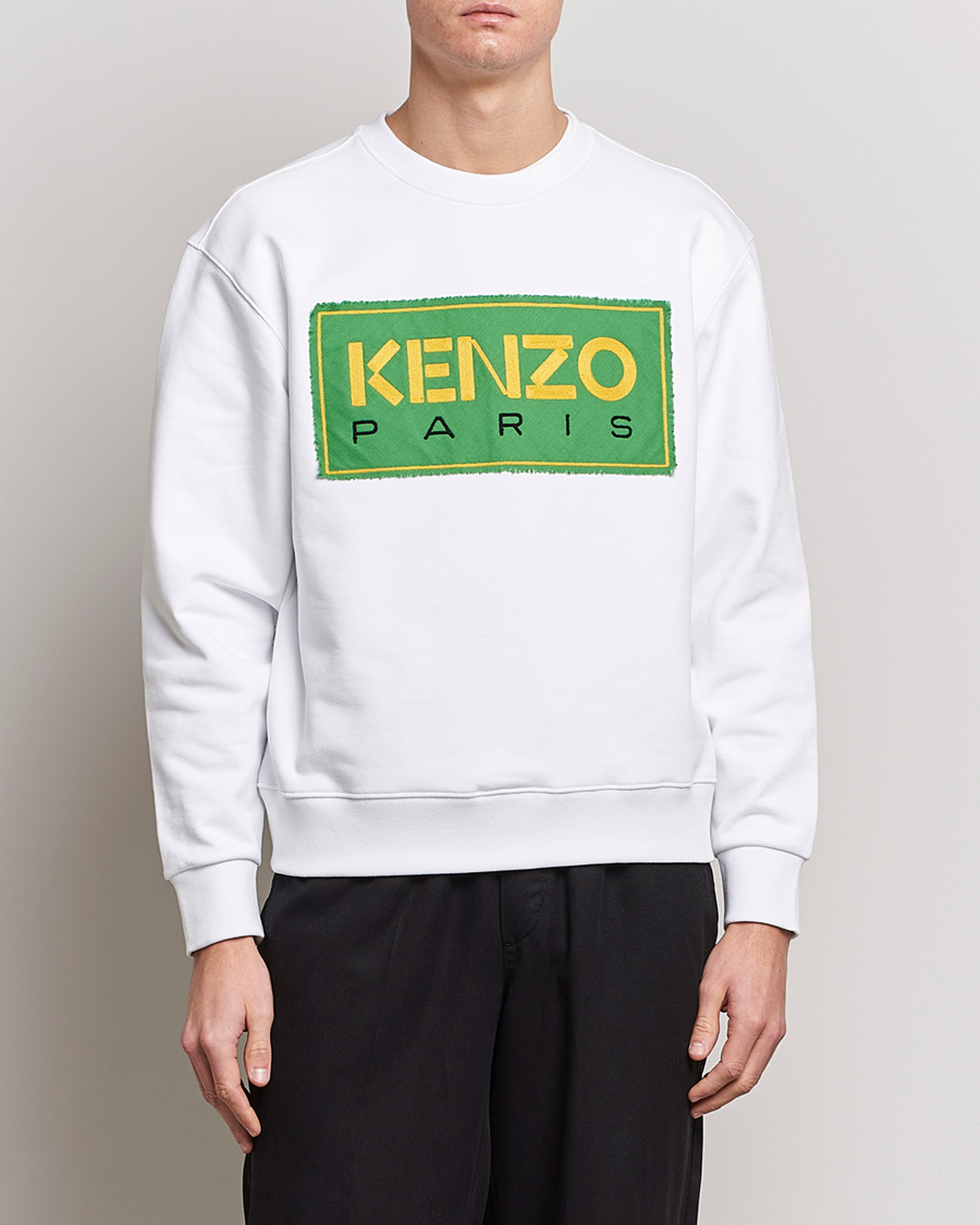 Uomini | Maglieria | KENZO | Paris Classic Sweatshirt White