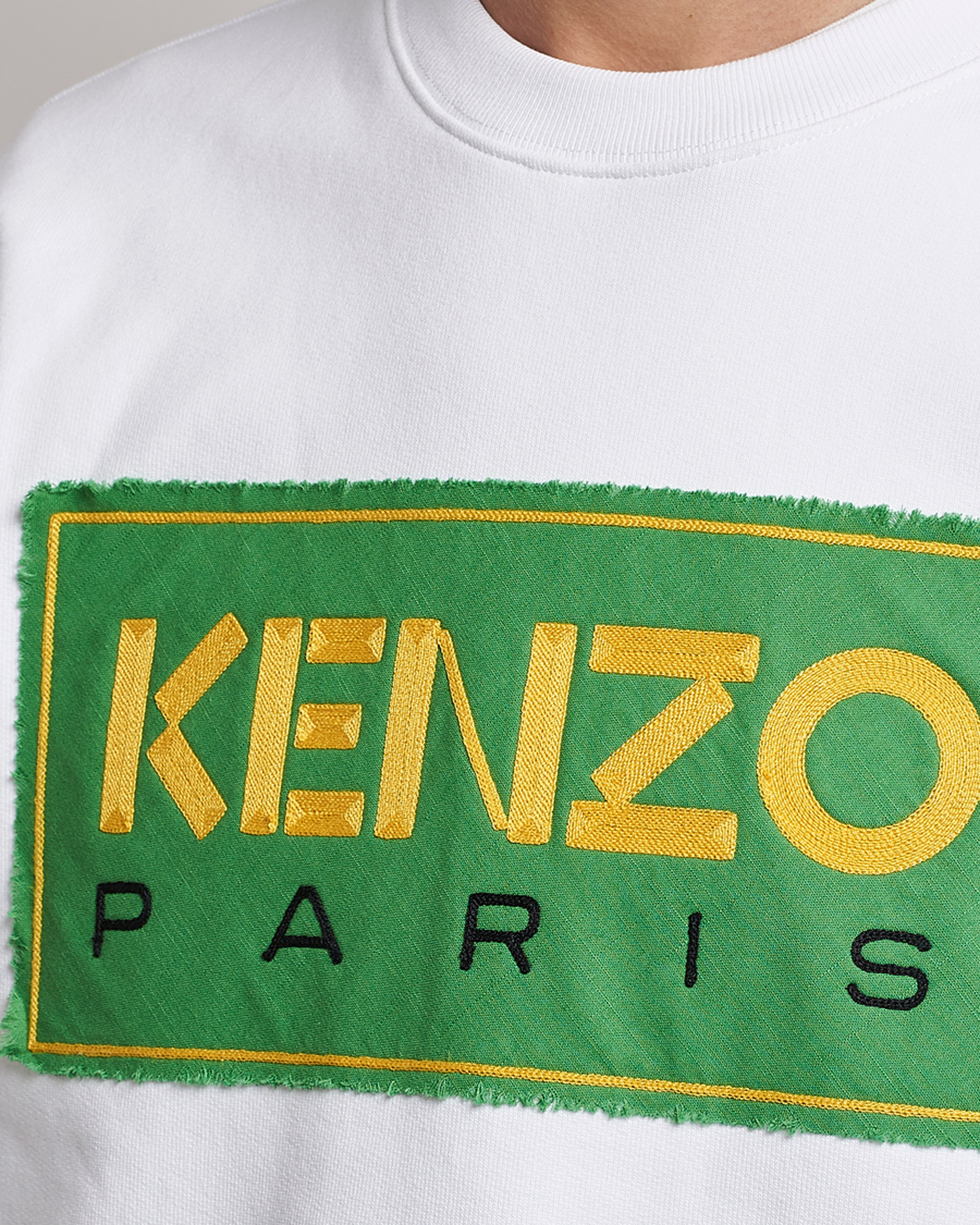 Uomini | Maglieria | KENZO | Paris Classic Sweatshirt White