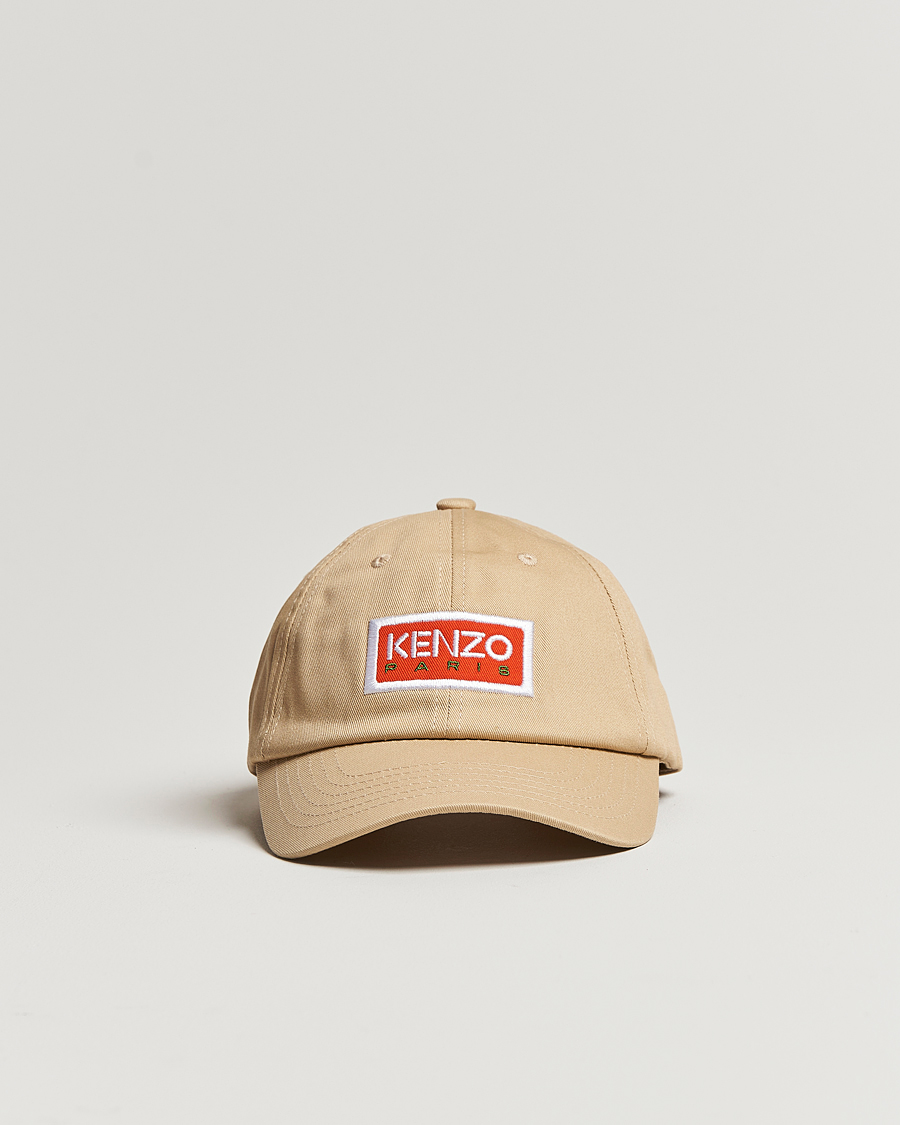 Uomini | KENZO Cotton Canvas Cap Beige | KENZO | Cotton Canvas Cap Beige