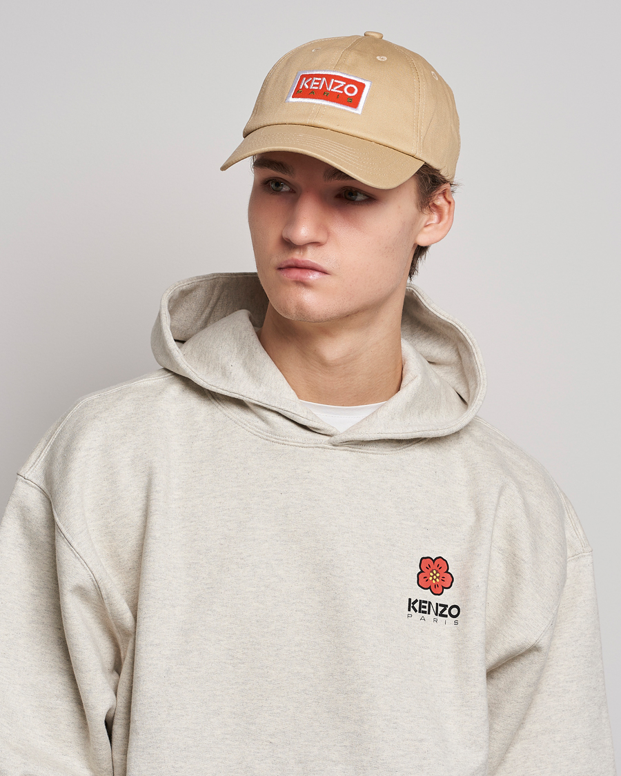 Uomini | KENZO Cotton Canvas Cap Beige | KENZO | Cotton Canvas Cap Beige