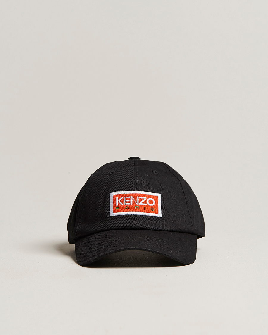 Uomini | KENZO Cotton Canvas Cap Black | KENZO | Cotton Canvas Cap Black