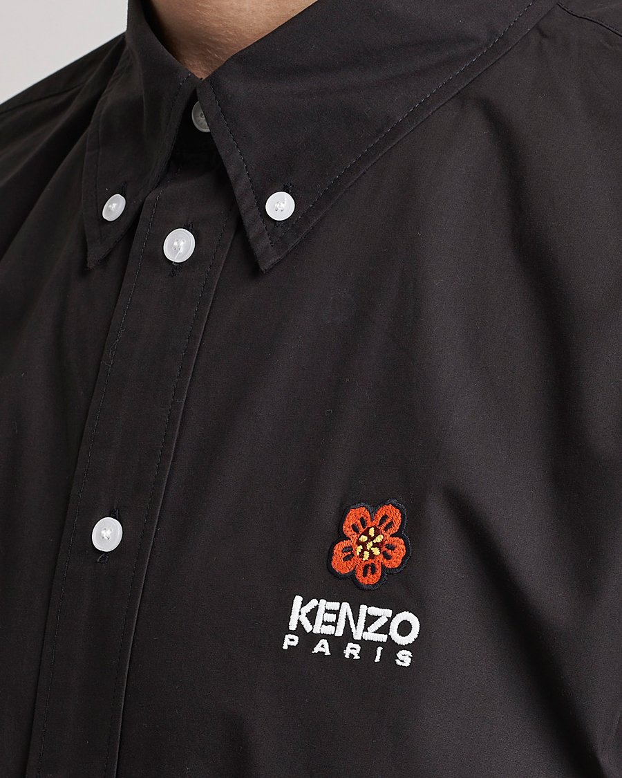 Uomini | Camicie | KENZO | Boke Flower Crest Casual Shirt Black