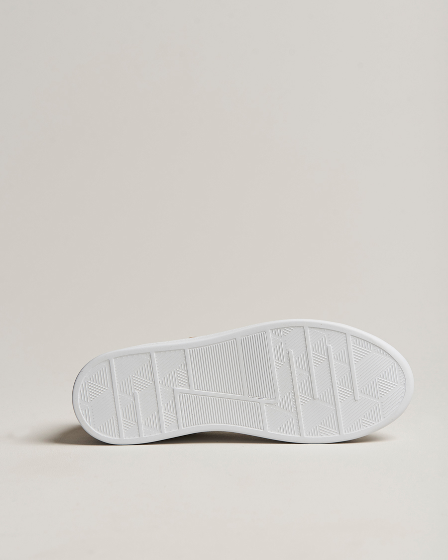 Uomini | Kiton Plain Sneakers White Calf | Kiton | Plain Sneakers White Calf