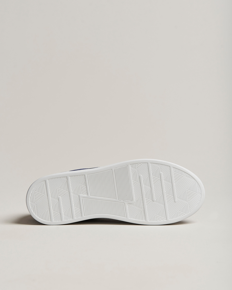 Uomini | Kiton Plain Sneakers Navy Suede | Kiton | Plain Sneakers Navy Suede