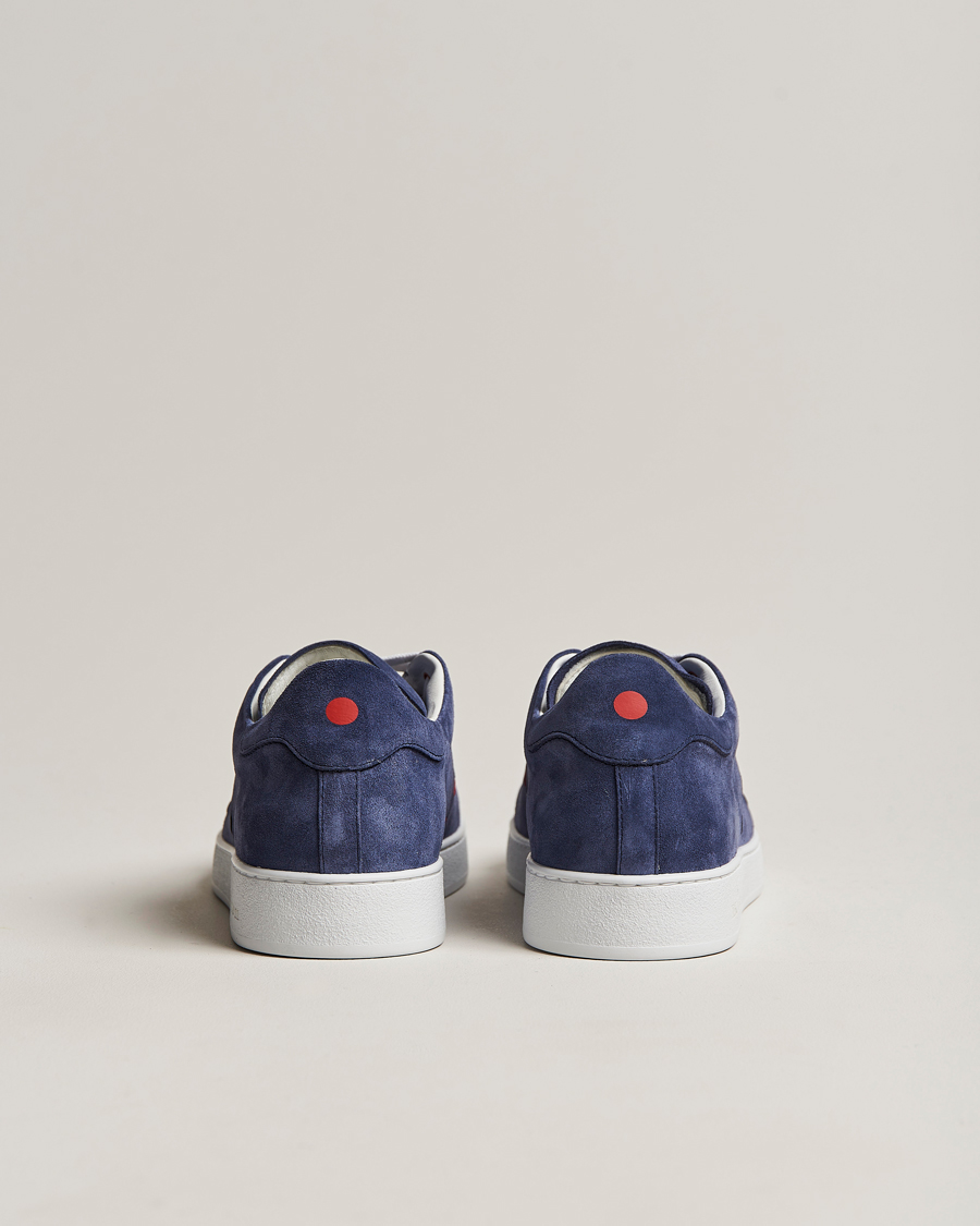 Uomini | Kiton Plain Sneakers Navy Suede | Kiton | Plain Sneakers Navy Suede