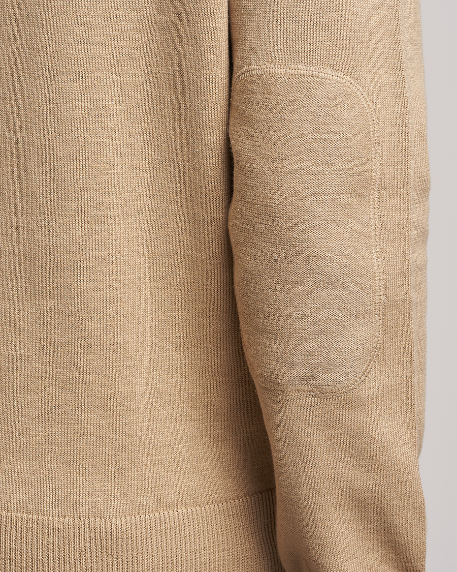 Uomini | Maglieria | Morris | Harold Summer Crew Neck Camel