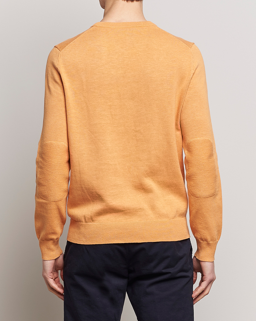 Uomini | Maglieria | Morris | Harold Summer Crew Neck Orange
