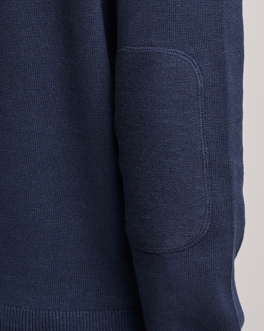 Uomini | Maglieria | Morris | Harold Summer Crew Neck Blue