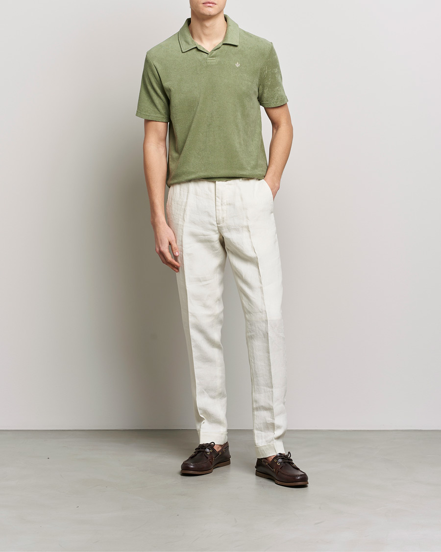 Uomini | Polo | Morris | Delon Terry Jersey Polo Olive