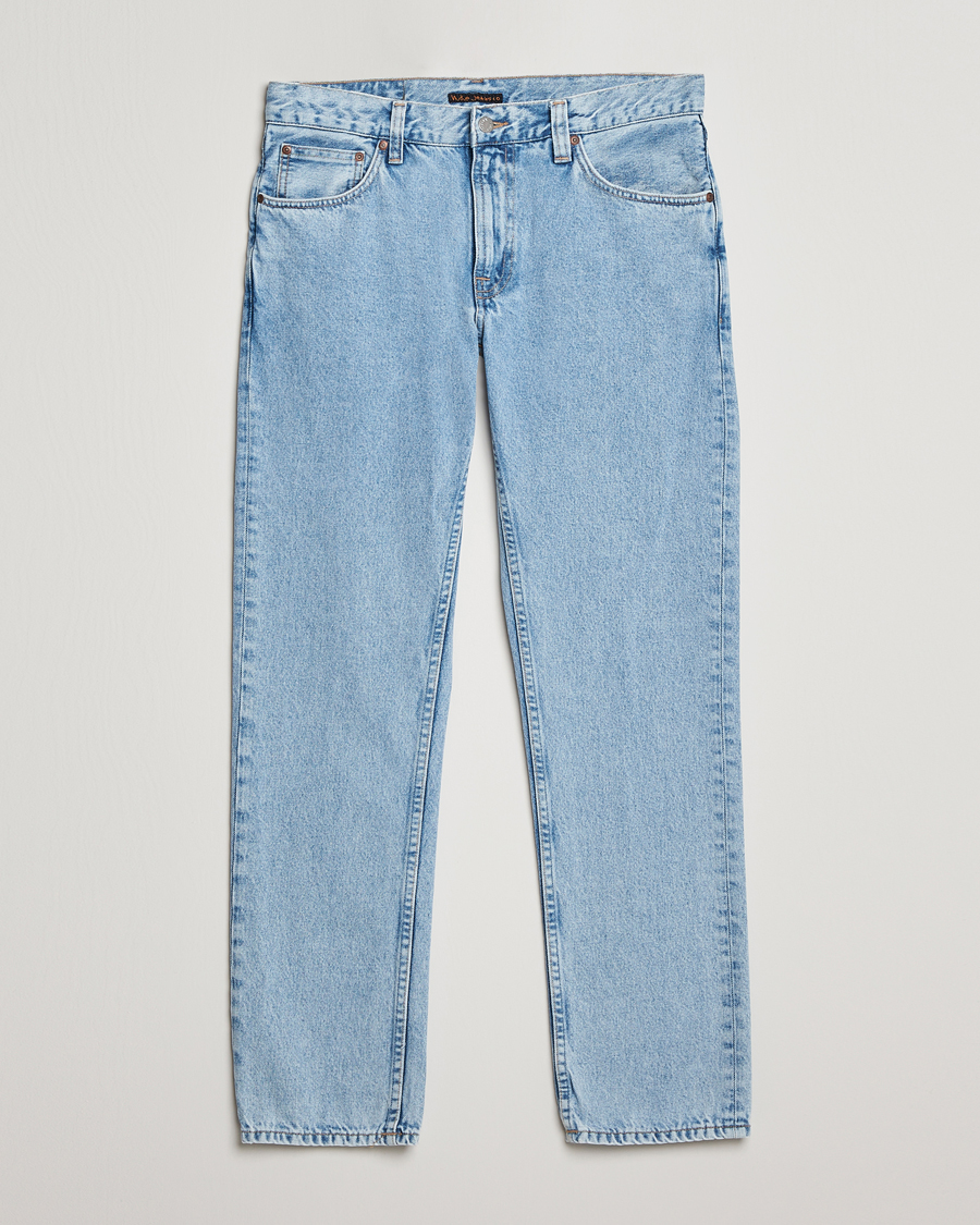 Uomini | Jeans | Nudie Jeans | Gritty Jackson Jeans Sunny Blue