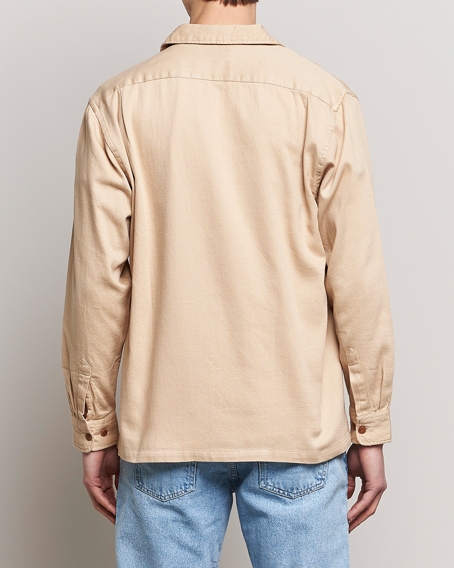 Uomini | Camicie | Nudie Jeans | Vincent Floral Overshirt Cream