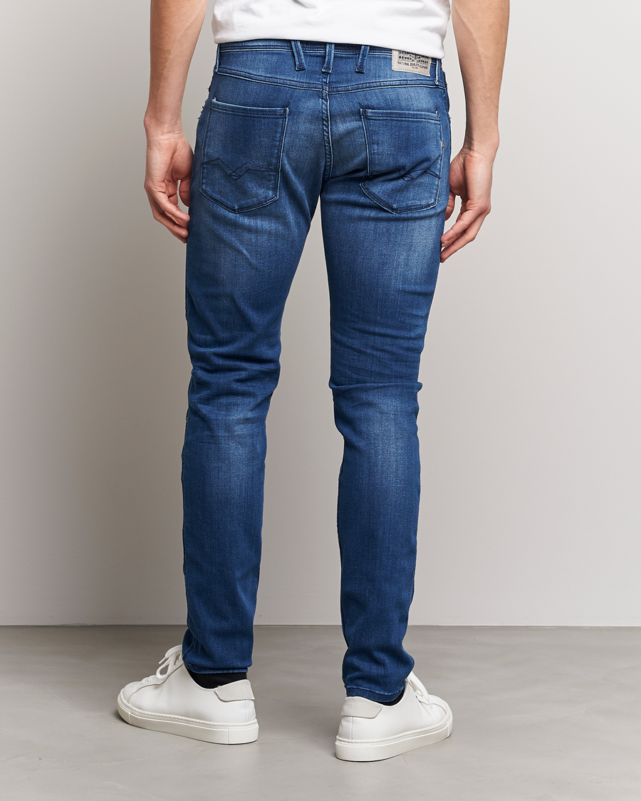 Uomini | Jeans | Replay | Anbass Powerstretch Jeans Medium Blue