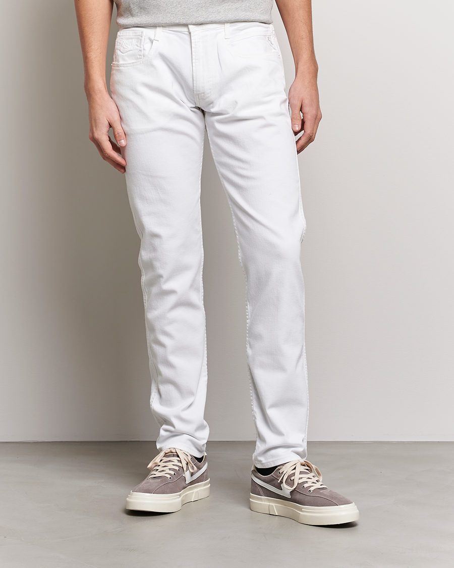 Uomini | Jeans | Replay | Anbass Stretch Jeans White