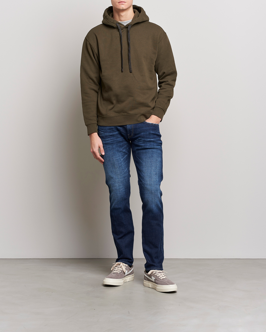 Uomini | Jeans | Replay | Anbass Power Stretch 1 Year Wash Jeans Dark Blue