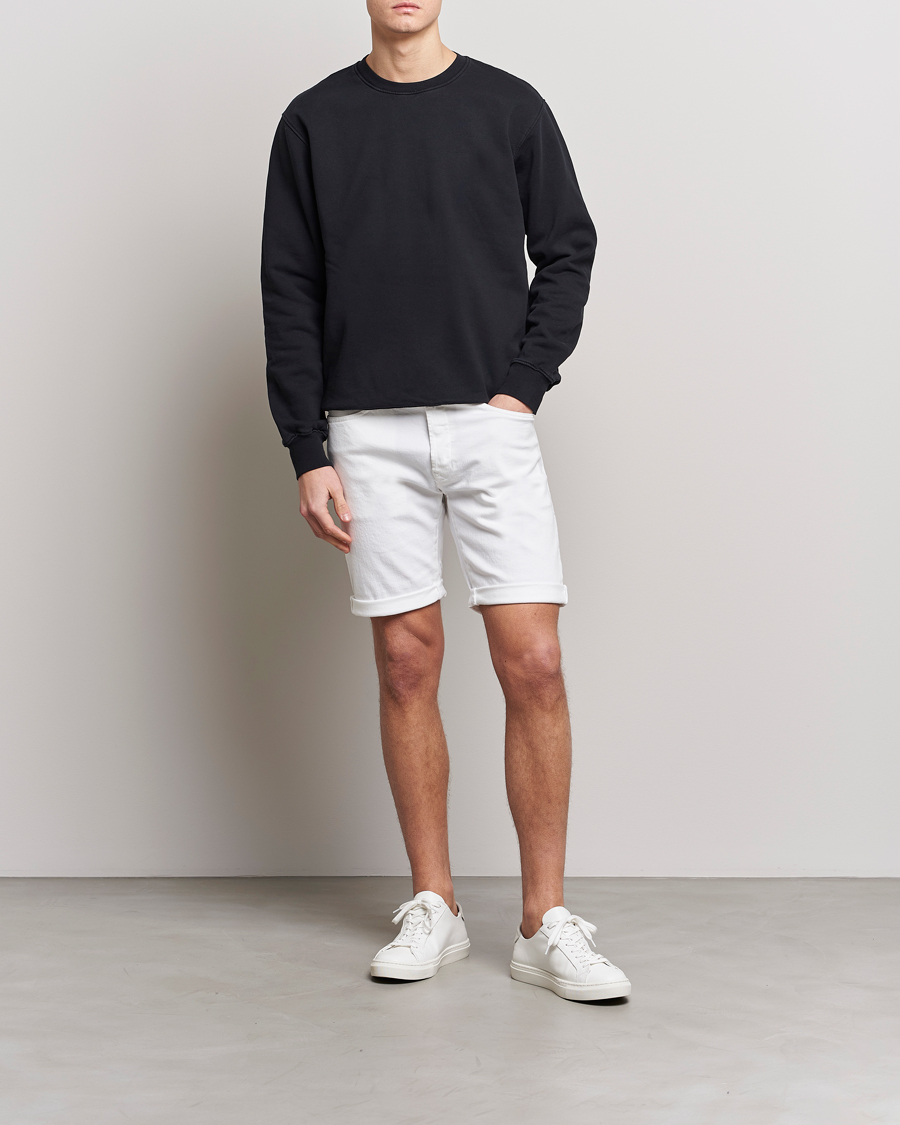 Uomini | Pantaloncini | Replay | RBJ901 Super Stretch Jeans Shorts White