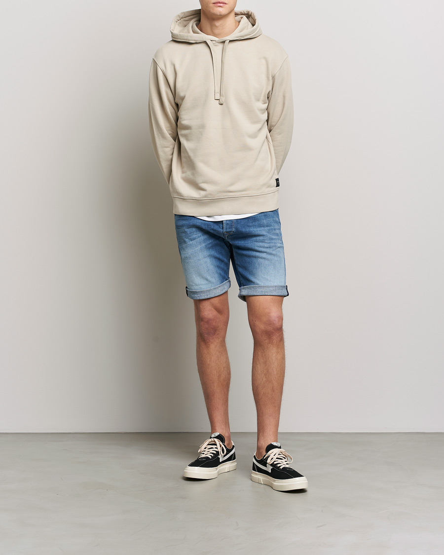 Uomini | Pantaloncini | Replay | RBJ901 Super Stretch Bio Denim Shorts Medium Blue