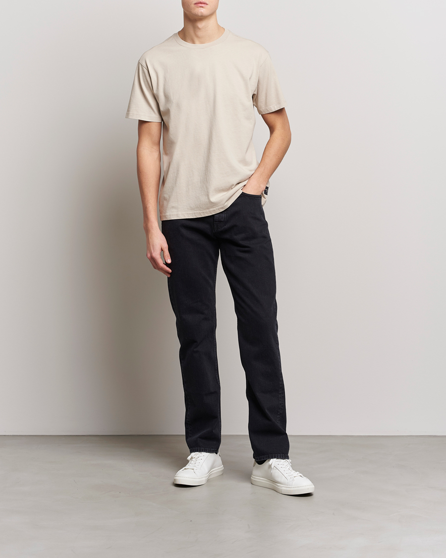 Uomini | T-shirt | Replay | Sartoriale Heavy Crew Neck T-Shirt Cement