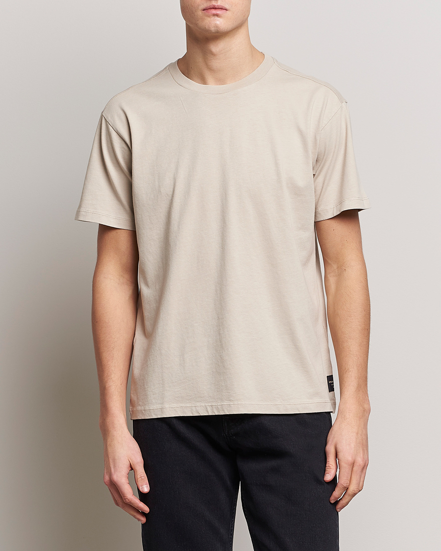 Uomini | T-shirt | Replay | Sartoriale Heavy Crew Neck T-Shirt Cement