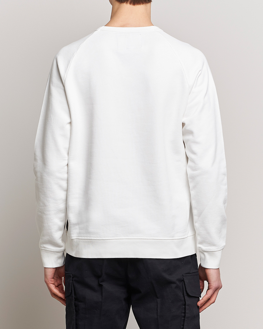 Uomini | Maglieria | Replay | Sartoriale Jersey Crew Neck Sweatshirt Chalk White