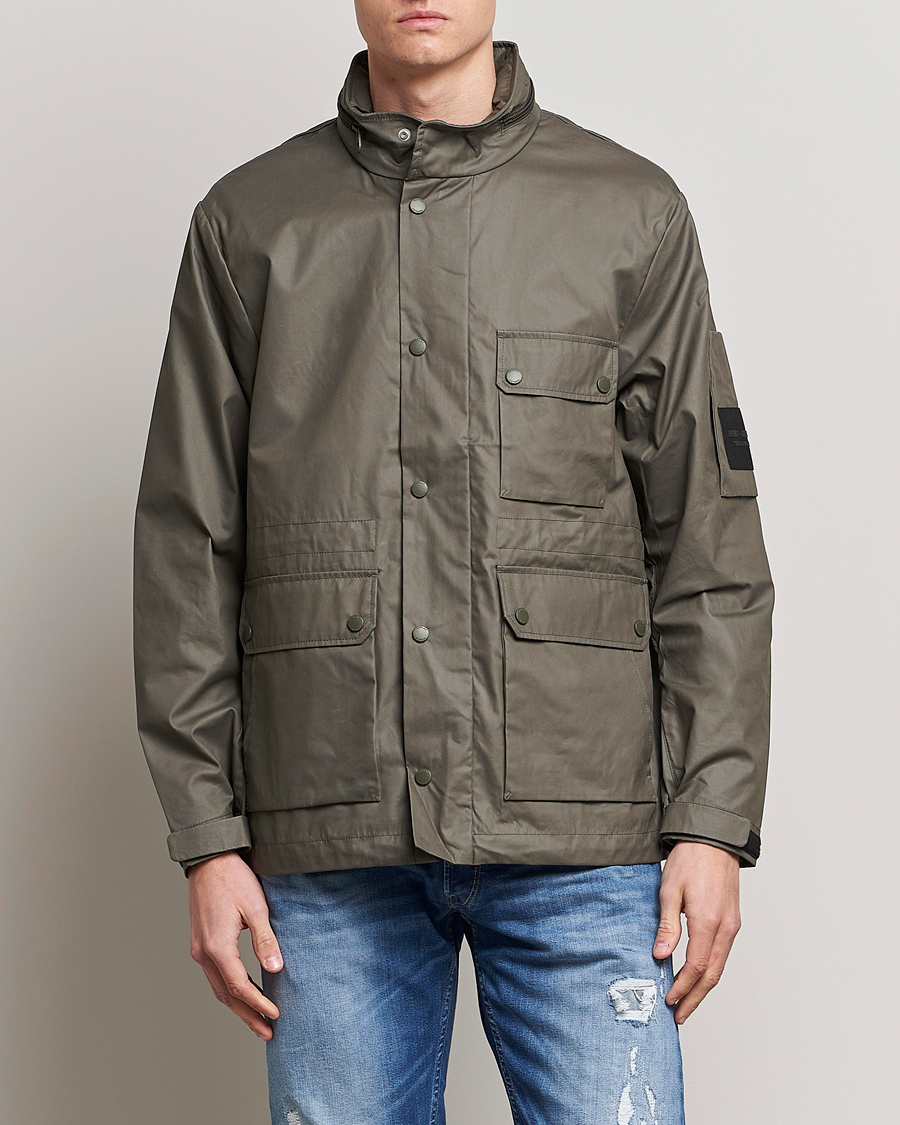 Uomini | Giacche | Replay | Sartoriale Coated Jacket Dark Green