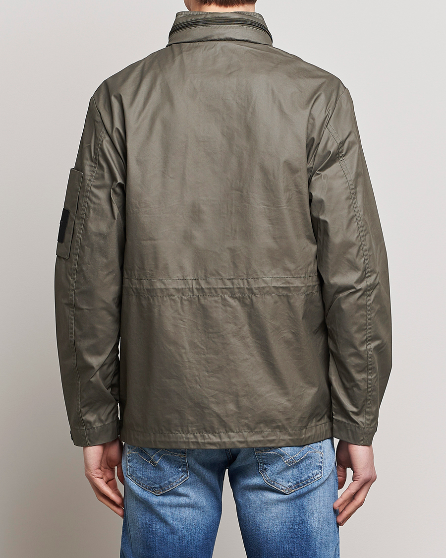 Uomini | Giacche | Replay | Sartoriale Coated Jacket Dark Green