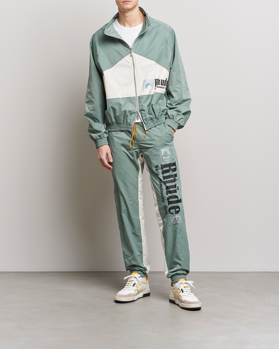 Uomini | Giacche | Rhude | Senna Flight Jacket Ivory/Sage