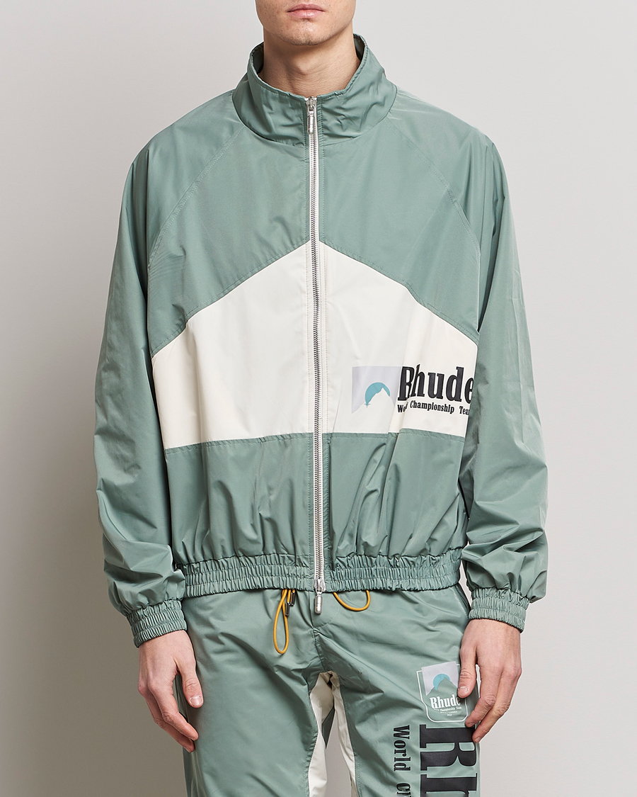 Uomini | Giacche | Rhude | Senna Flight Jacket Ivory/Sage