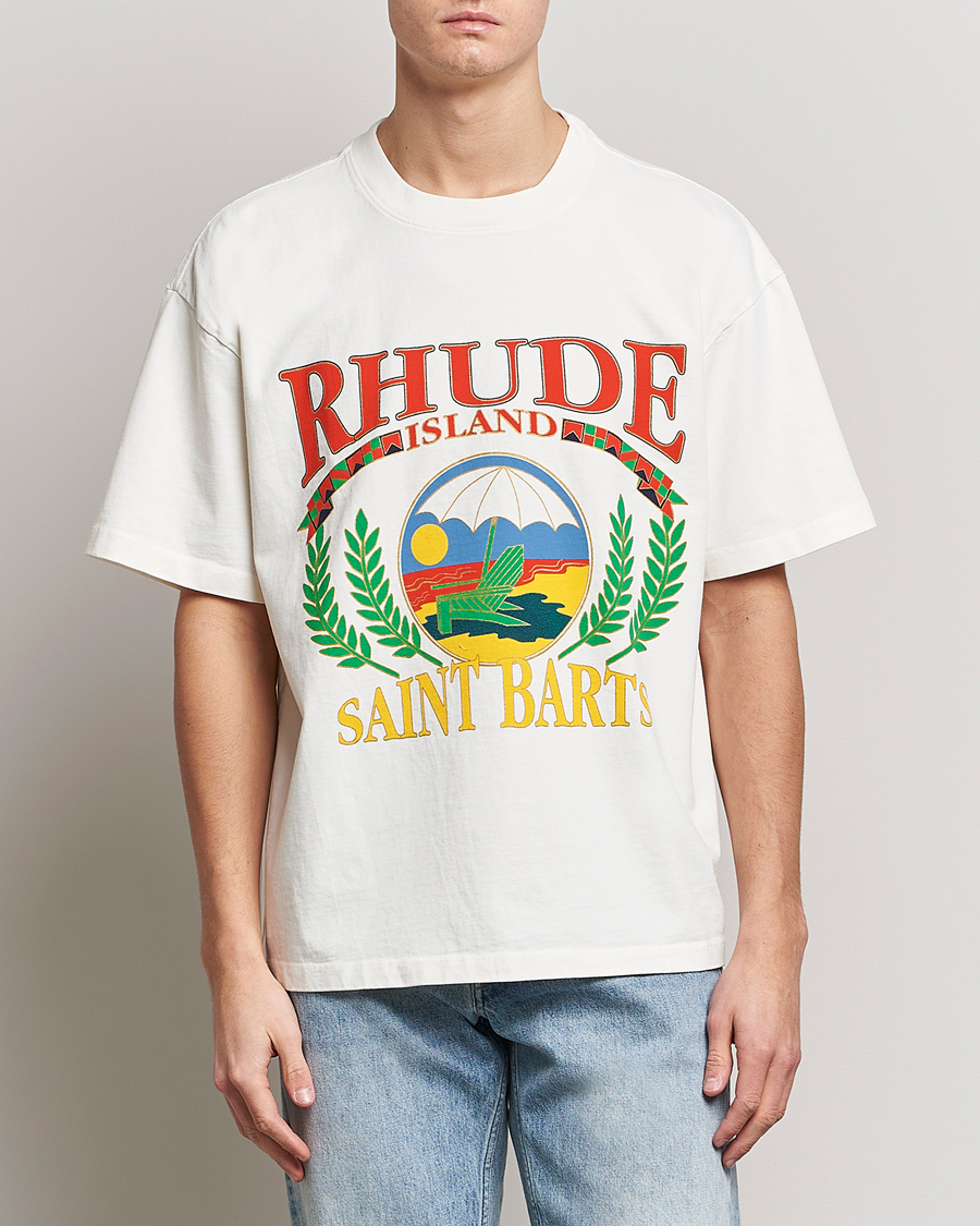 Uomini | T-shirt | Rhude | Beach Chair T-Shirt White
