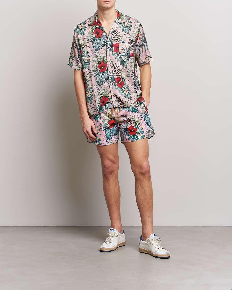 Uomini | Costumi da bagno | Rhude | Hawaiian Swim Trunks Muave Multi