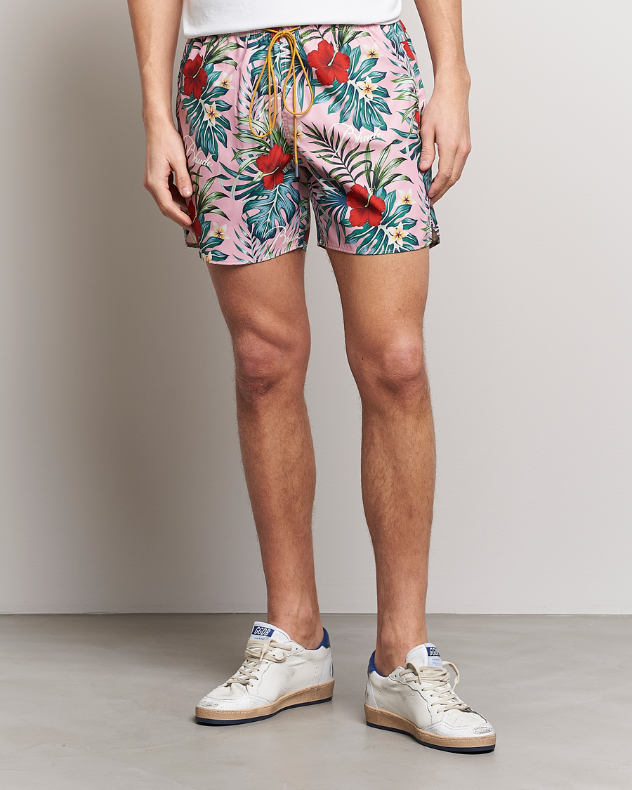 Uomini | Costumi da bagno | Rhude | Hawaiian Swim Trunks Muave Multi