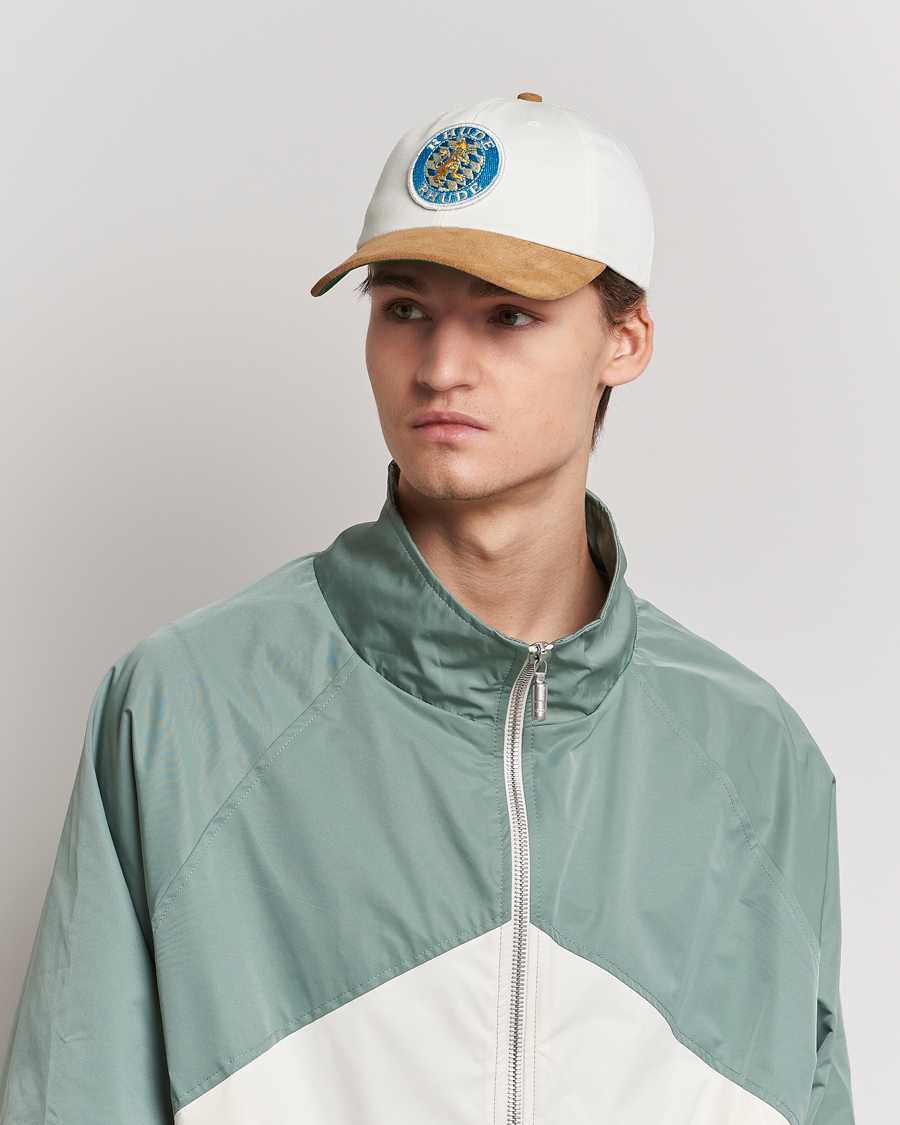 Uomini | Rhude Suede Crest Cap Beige | Rhude | Suede Crest Cap Beige