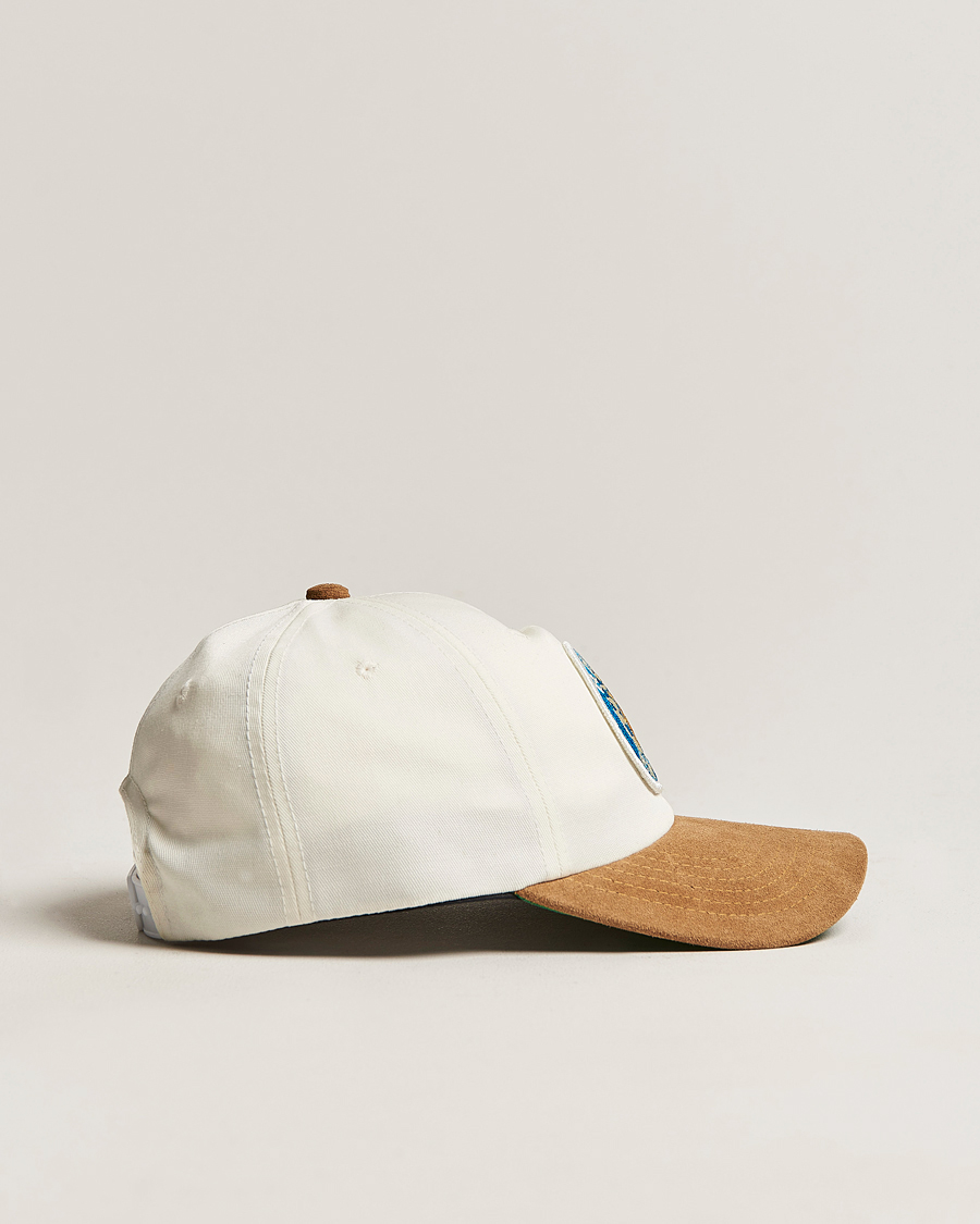 Uomini | Rhude Suede Crest Cap Beige | Rhude | Suede Crest Cap Beige