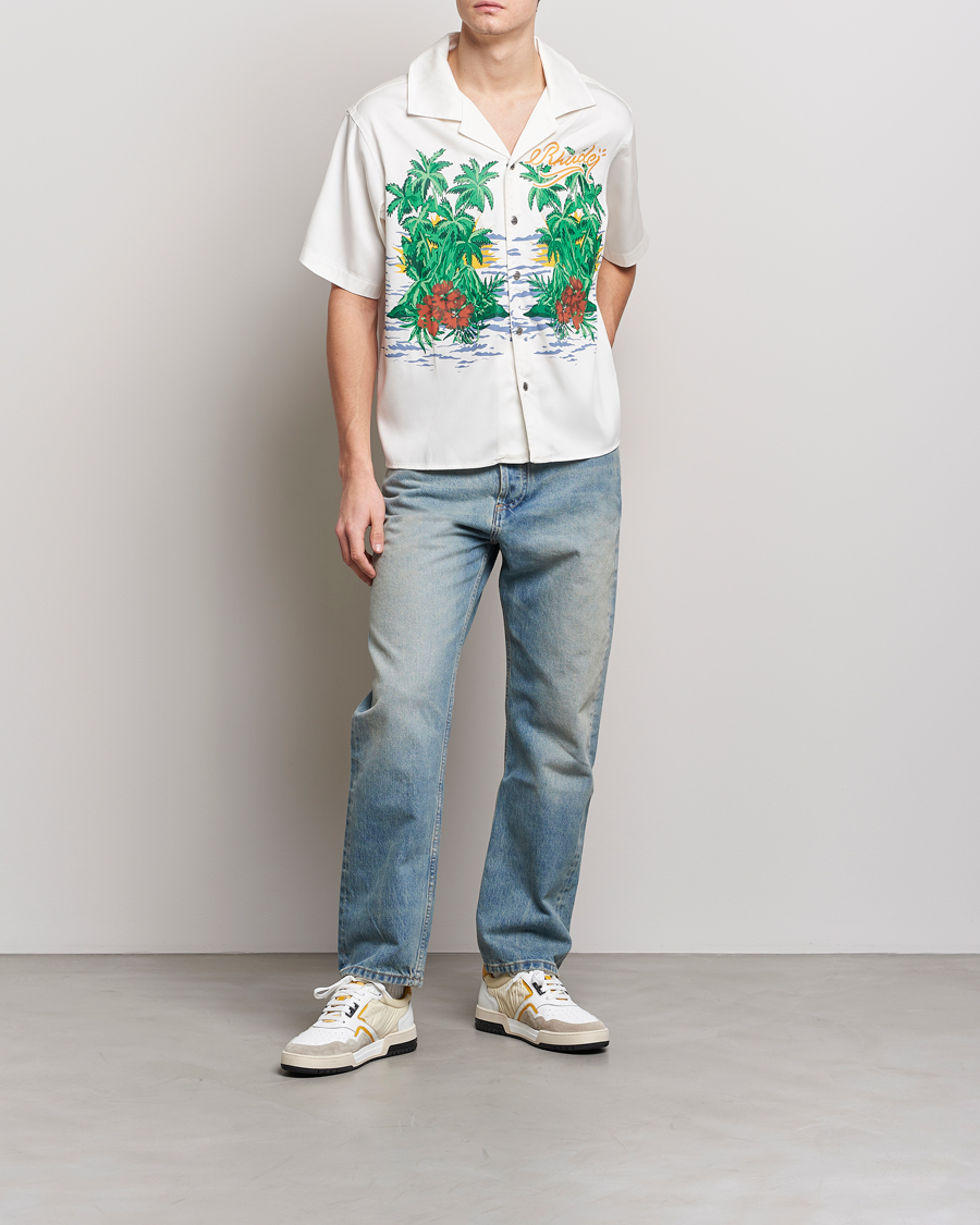 Uomini | Camicie | Rhude | Palmas Snap Shirt Off White