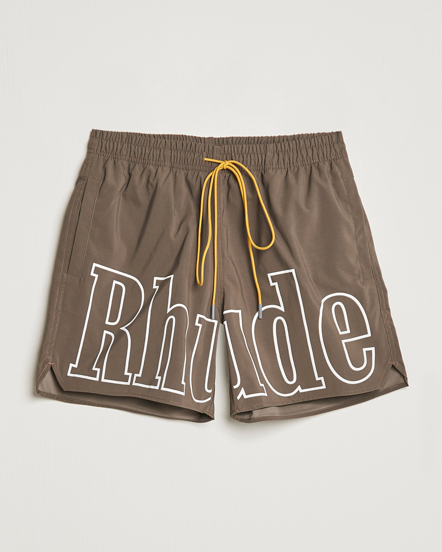 Uomini | Costumi da bagno | Rhude | Swim Trunks Dark Grey