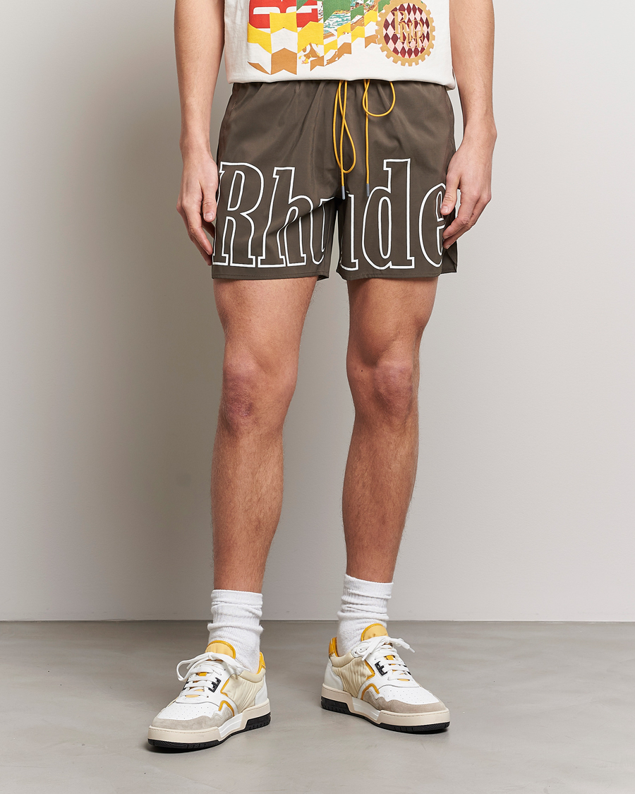 Uomini | Costumi da bagno | Rhude | Swim Trunks Dark Grey