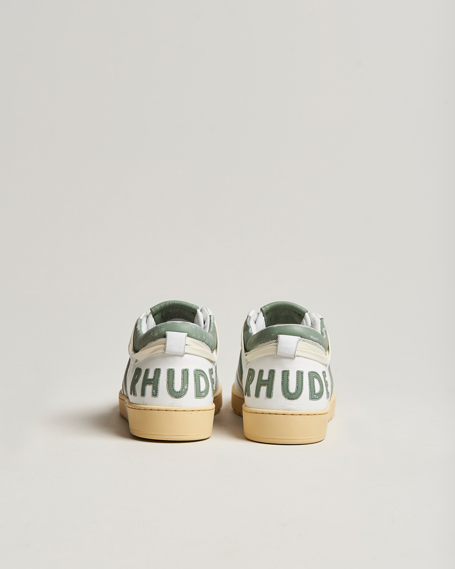 Uomini | Rhude Rhecess Sneakers White/Sage | Rhude | Rhecess Sneakers White/Sage