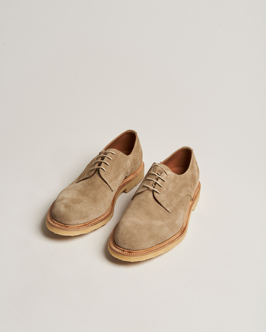 Uomini | Sanders Archie Gibson Suede Derby Dirty Buck | Sanders | Archie Gibson Suede Derby Dirty Buck