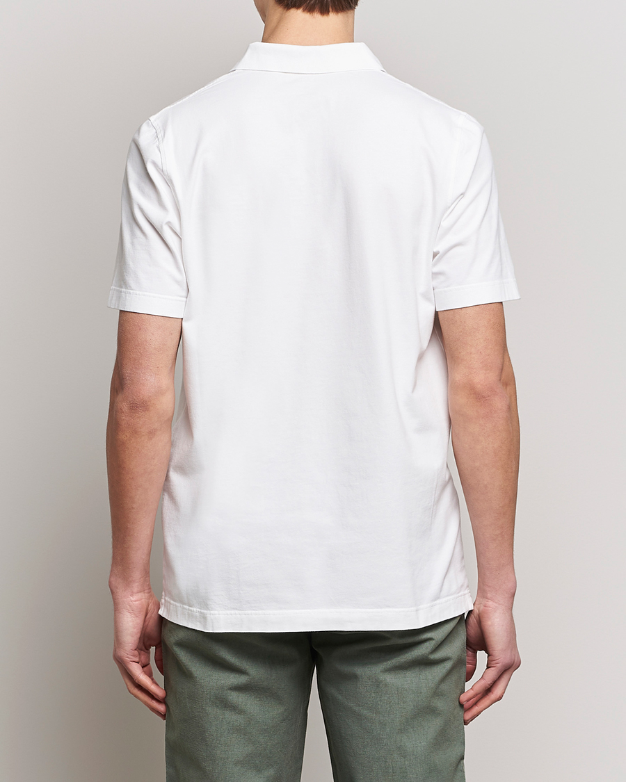 Uomini | Polo | SEASE | Short Sleeve Jersey Polo White
