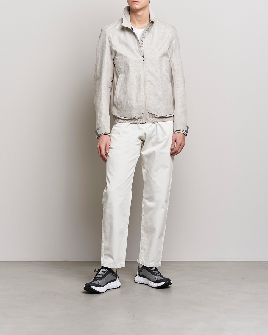 Uomini | Giacche | SEASE | Windseeker Linen Jacket Light Beige