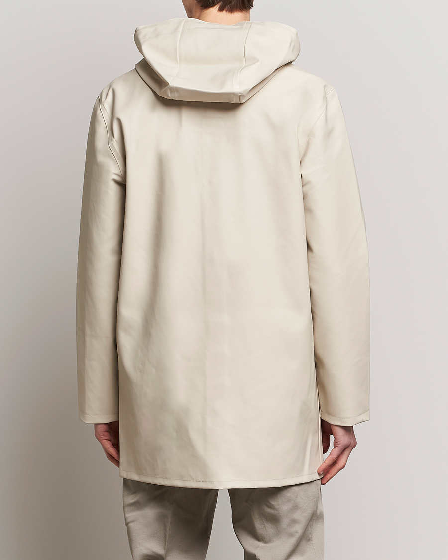 Uomini | Giacche | Stutterheim | Stockholm Raincoat Oyster Grey