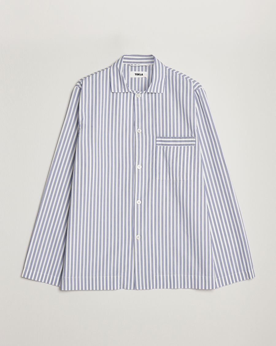 Uomini | Tekla Poplin Pyjama Shirt Skagen Stripes | Tekla | Poplin Pyjama Shirt Skagen Stripes