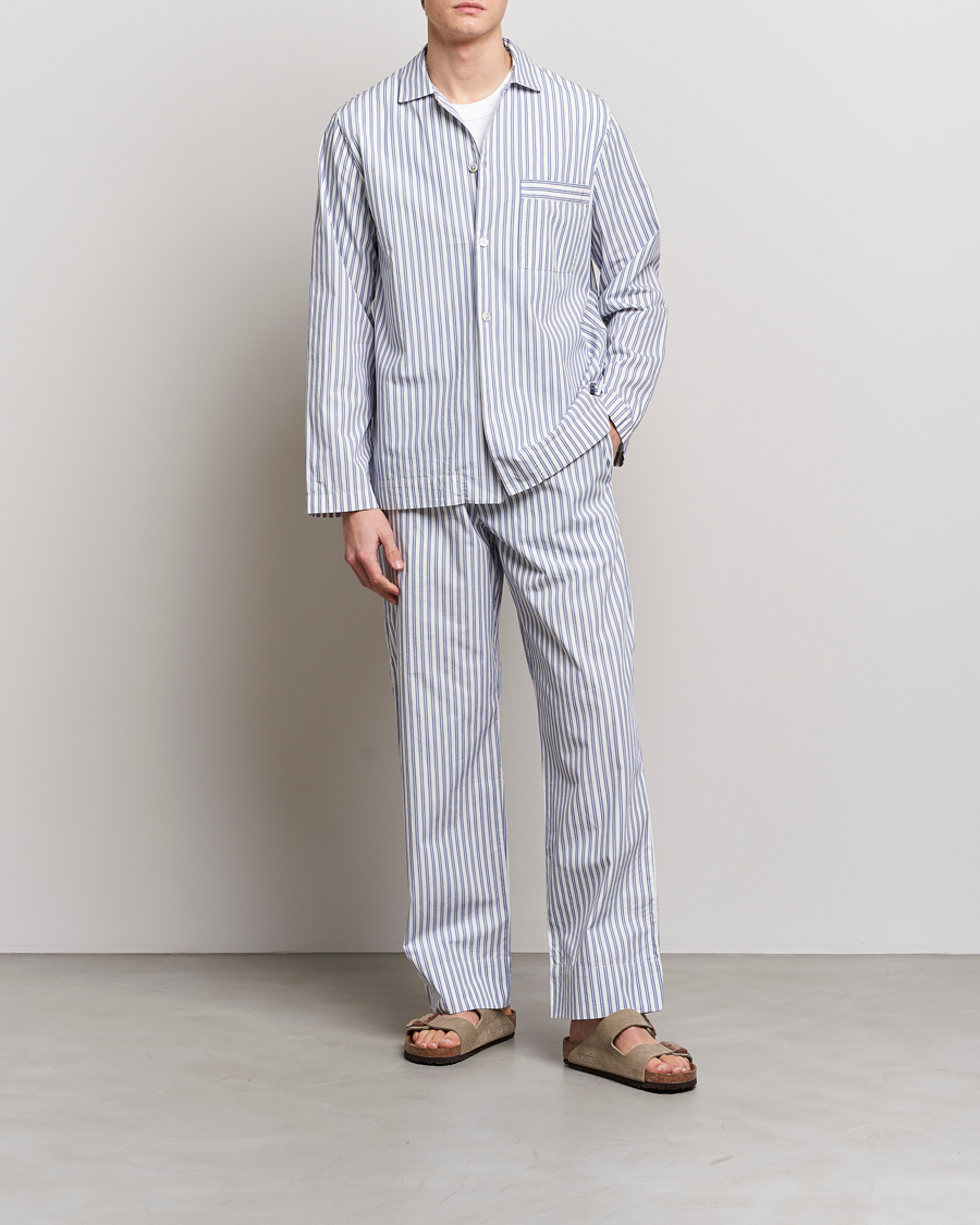 Uomini | Tekla Poplin Pyjama Shirt Skagen Stripes | Tekla | Poplin Pyjama Shirt Skagen Stripes